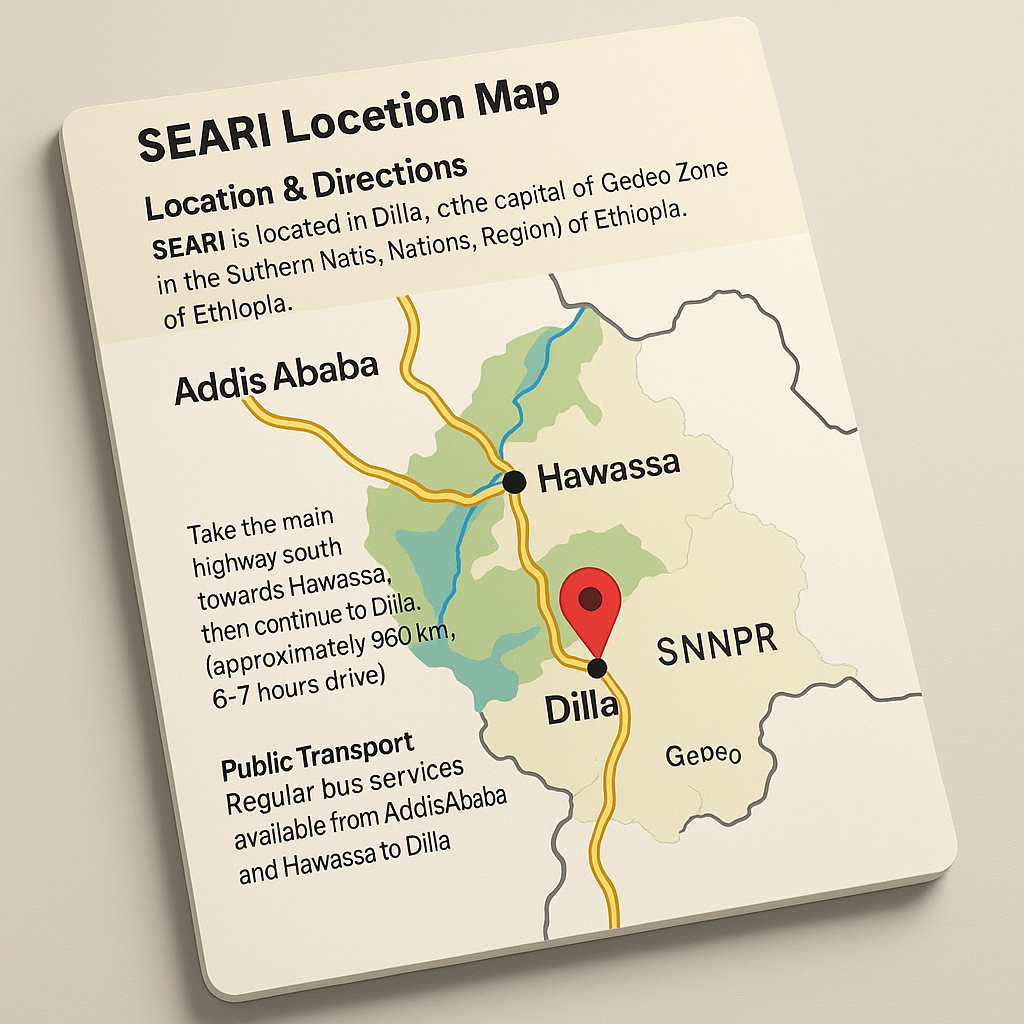 SEARI Location Map